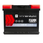 Автомобільний акумулятор FIAMM Titanium Black 60Ah 510A L+ (L2)