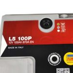 Автомобільний акумулятор FIAMM Titanium Pro 100Аh 870А R+ (L5) - Зображення 3