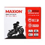 Мото акумулятор MAXION 24MXBM-YTX12-BS GEL (12V, 12Ah, 100A, +/-) - Зображення 5