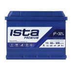 Автомобільний акумулятор ISTA Premium 60Ah 600A R+ (L2)