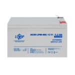 Акумулятор мультигелевий LPM-MG 12V - 7.2 Ah - Зображення 3