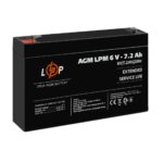 Акумулятор AGM LPM 6V - 7.2 Ah - Зображення 4