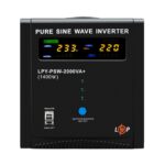 ДБЖ LogicPower LPY-PSW-2000VA+ (1400Вт) 10A/20A з правильною синусоїдою 24V