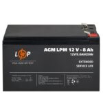 Акумулятор AGM LPM 12V - 8 Ah - Зображення 6