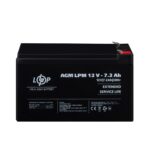 Акумулятор AGM LPM 12V - 7.2 Ah - Зображення 2