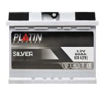 Автомобільний акумулятор PLATIN Silver MF 60Ah 600A R+ (LB2)