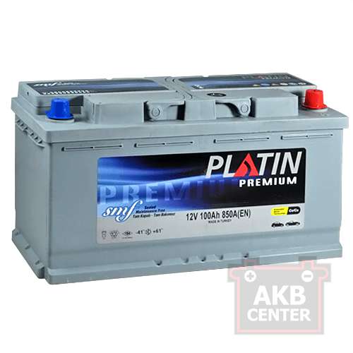 PLATIN Premium 100Ah 850A R SMF (L5) (5902138) PLATIN Premium 100Ah 850A R SMF (L5) (5902138) - Зображення 1