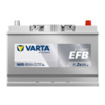 Автомобільний акумулятор VARTA Blue Dynamic EFB Asia (N85) 85Ah 800A R+  (D31 н. к.)