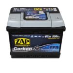 Автомобільний акумулятор ZAP Carbon EFB  62Ah 560A R+ (562 05) (L2) - Зображення 3