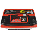 Автомобільний акумулятор ZAP AGM  70Ah 760A R+ (L3) (570 02) - Зображення 2