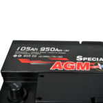 Автомобільний акумулятор ZAP AGM 105Ah 950A R+ (L6) (605 02) - Зображення 4