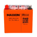 Мото акумулятор MAXION 24MXBM-12N9L-BS GEL (12V, 9Ah, 140A, +/-)