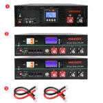 Комплект резервного живлення SMART 10kW (5kW, 48V поличний + 10kW LiFePO4)