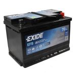 Автомобільний акумулятор EXIDE Start-Stop EFB (EL700) 70Аh 760A R+ (L3) - Зображення 5