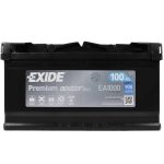 Автомобільний акумулятор EXIDE Premium (EA1000) 100Аh 900A R+ (L5)