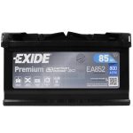 Автомобільний акумулятор EXIDE Premium (EA852) 85Аh 800Ah R+ h=175